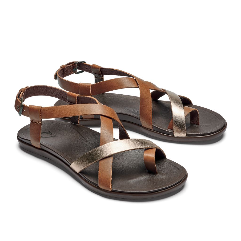 Sandalias Olukai ‘Upena - Sandalias Mujer Cafes 20795-604